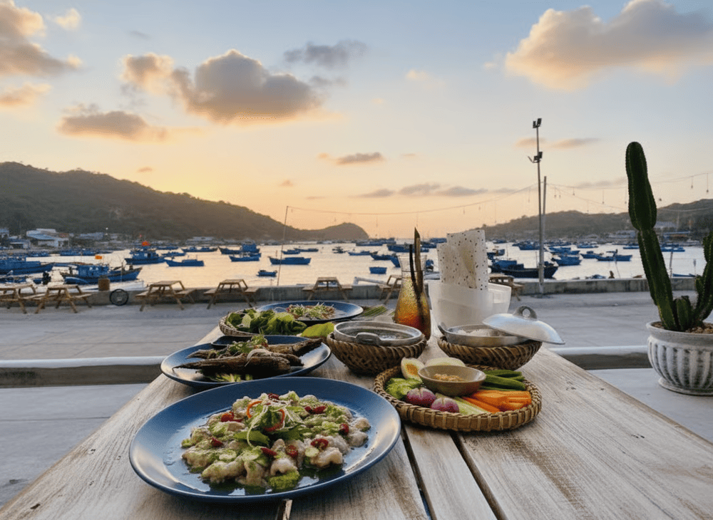 Thưởng thức hải sản tươi sống tại Vĩnh Hy